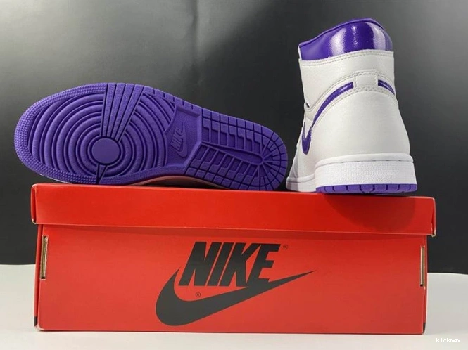 Cheap 1 JORDAN CD0461-151 HIGH COURT RETRO PURPLE AIR 0806